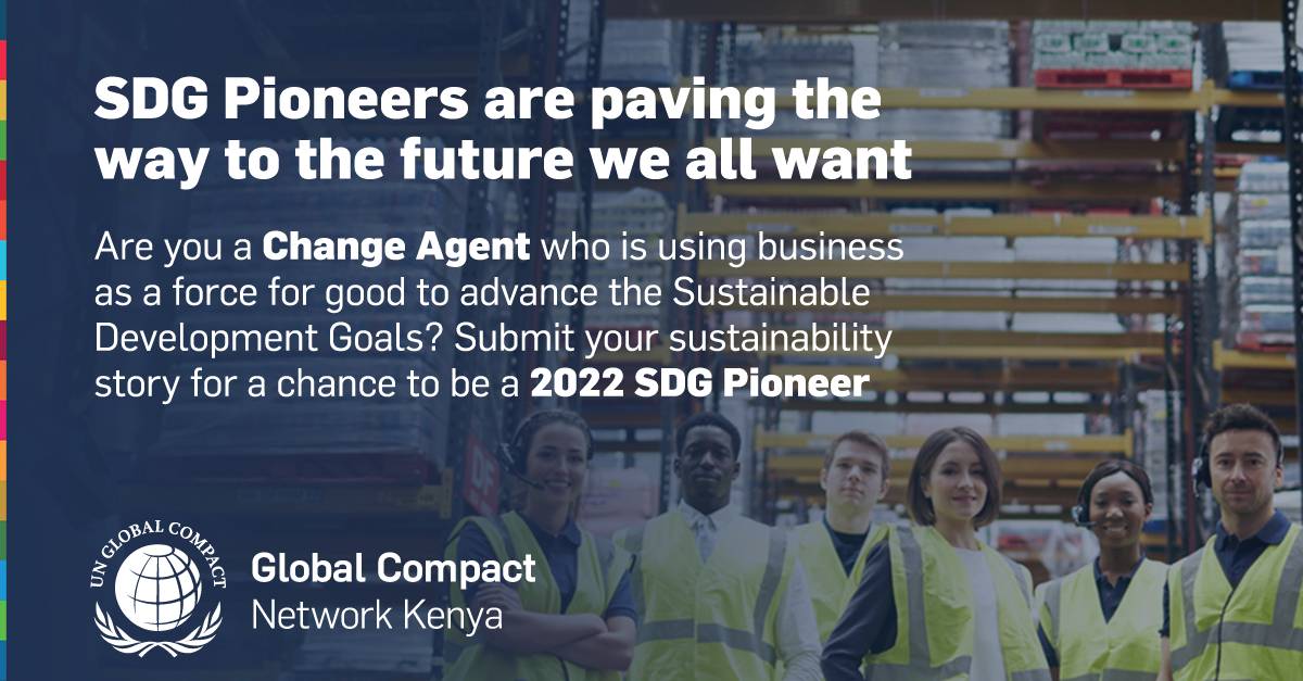 2022 sdg pioneers kenya