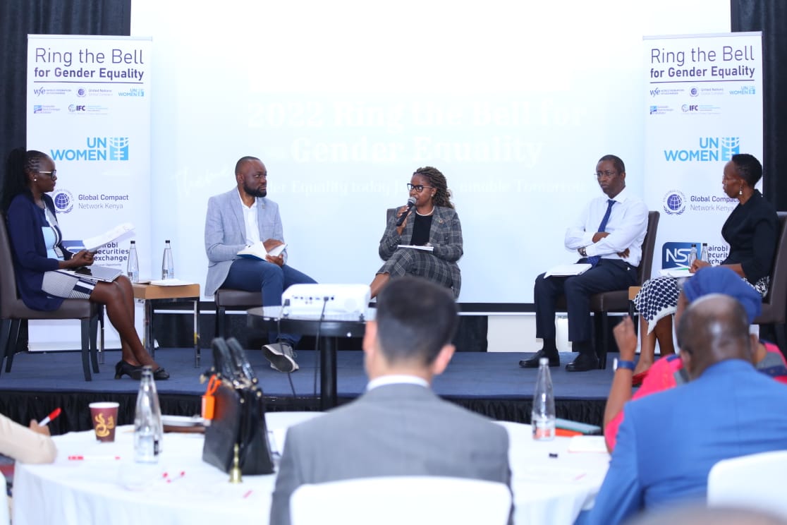 Panel discussion during the event