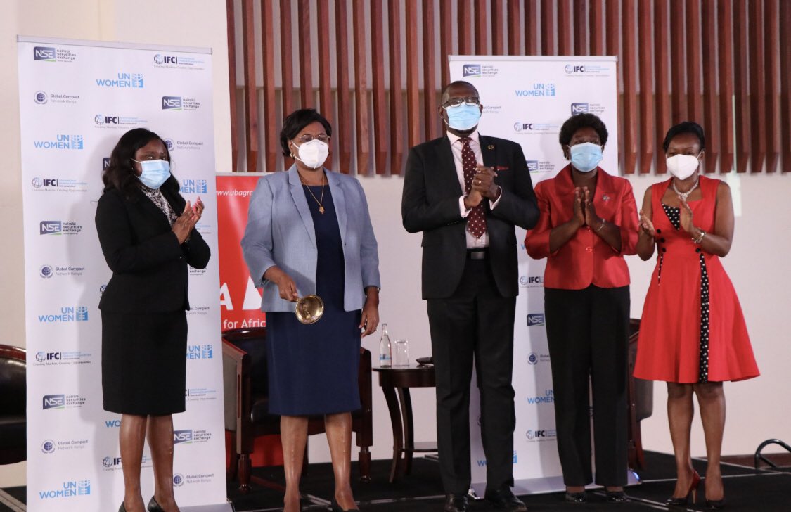 Global Compact Kenya, NSE ring the bell for gender equality