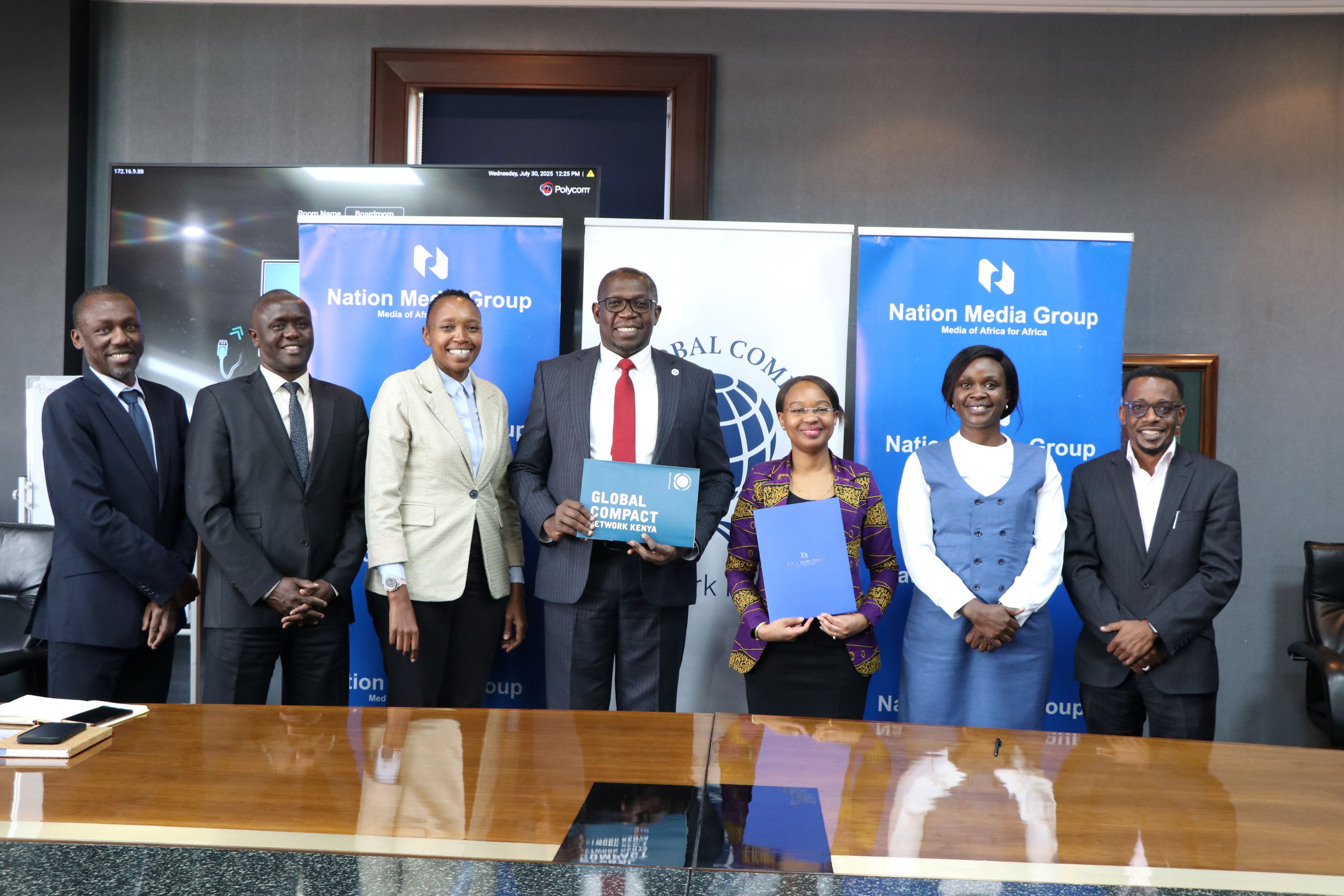 Global Compact Network Kenya and Nation Media Group Forge Strategic Alliance to Champion Corporate Sustainability in Africa