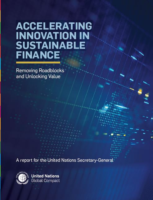  Accelerating Innovation in Sustainable Finance